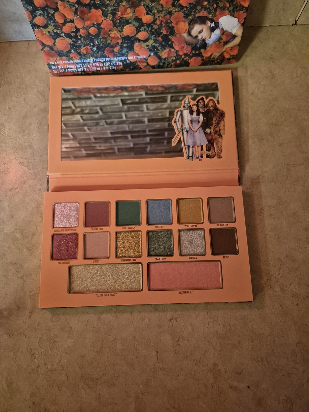 Kylie Jenner The Wizard of Oz Eye & Face Palette DISCONTINUED!!!!
